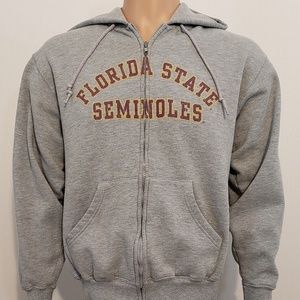 FLORIDA STATE SEMINOLES GRAY HOODIE SIZE SMALL